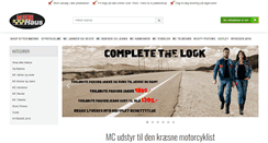 Desktop Screenshot of motohaus.dk